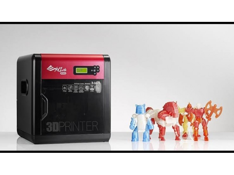 Impressora 3d PLA XYZ Da Vinci 1.0 Pro 3in1 Printer / Laser / Scan